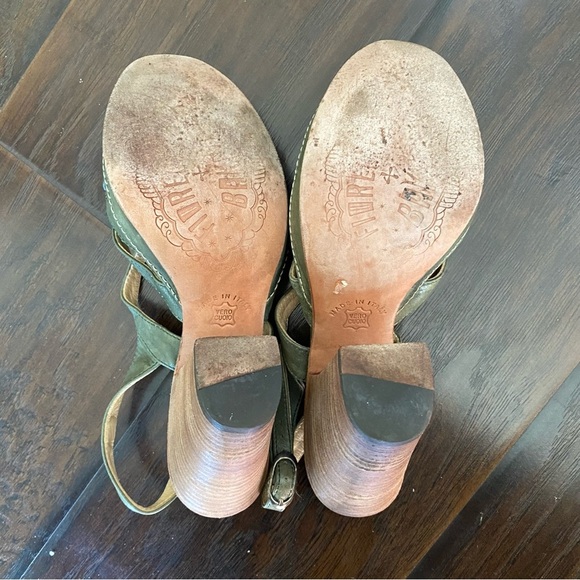 Fiorentini Baker Women's Green High Heel Shoe Size 36 - Picture 6 of 6